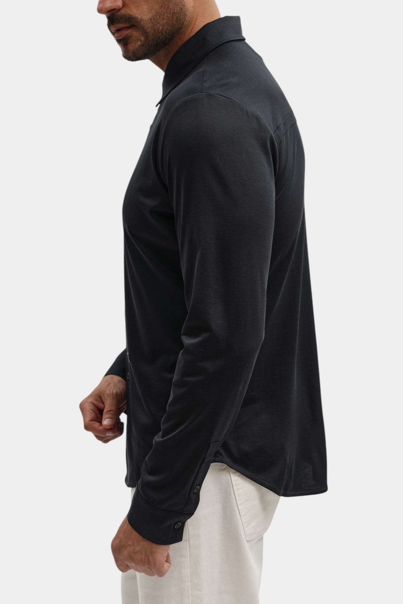 BMS1424 Рубашка Bikkembergs Черный