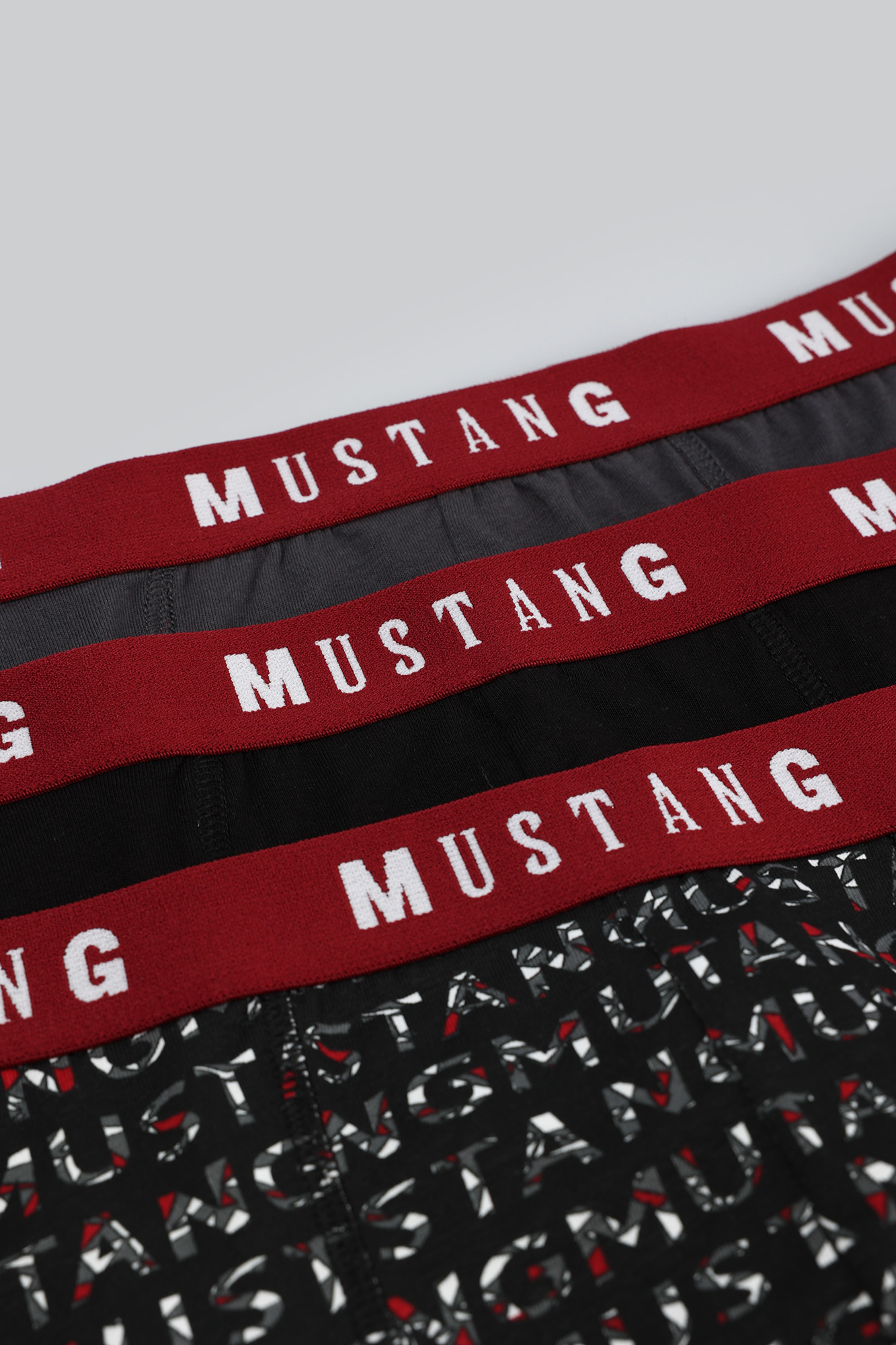 4155-1003 Комплект трусов 3 шт. Mustang Черный