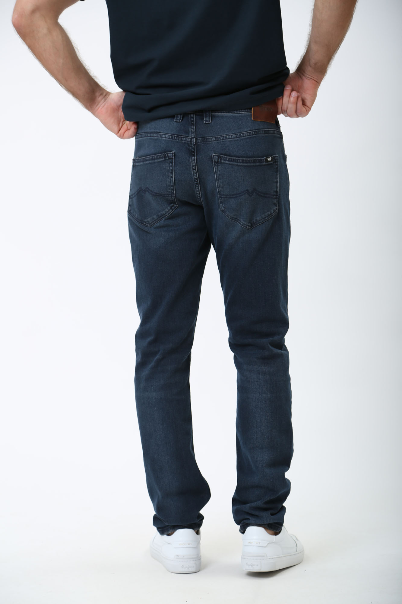 1014593-5000 Брюки джинсовые Mustang Синий