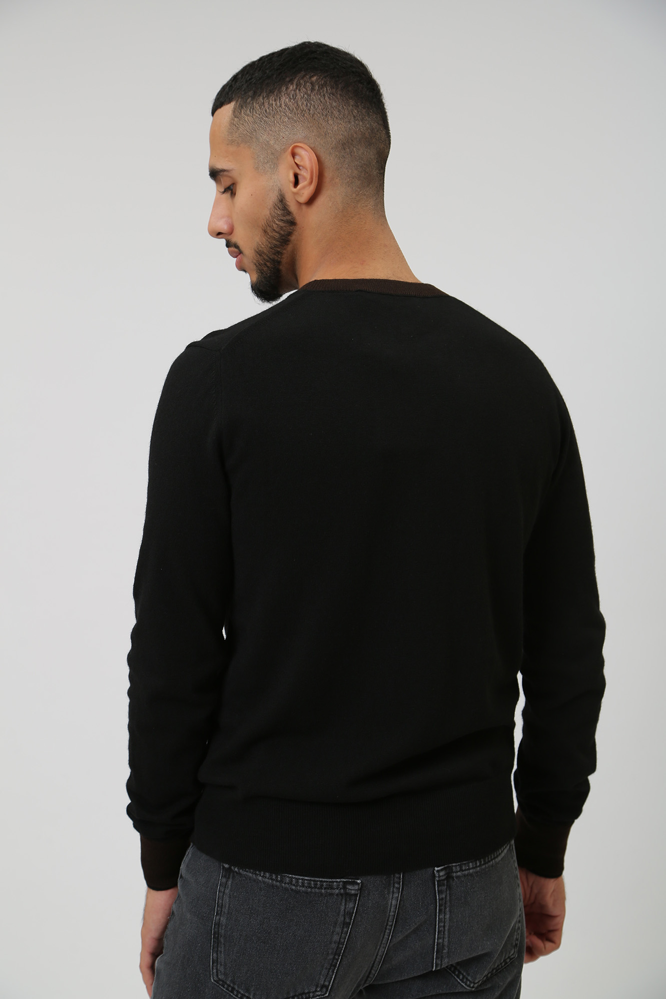 52M00734-0F000701 Джемпер Trussardi Черный