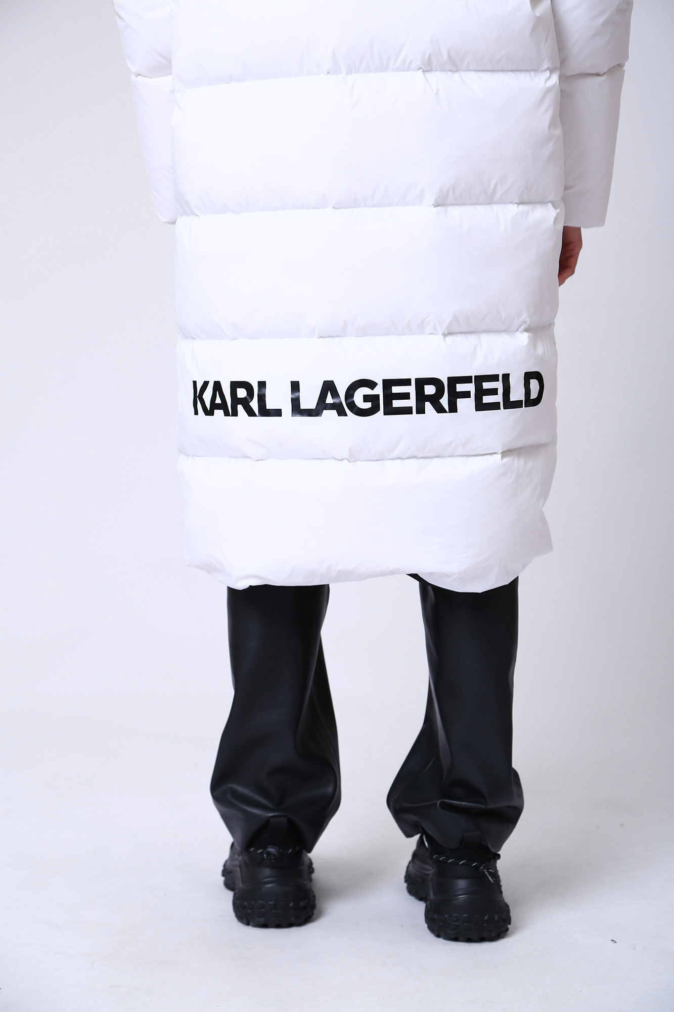 226W1505 куртка пуховая karl lagerfeld 