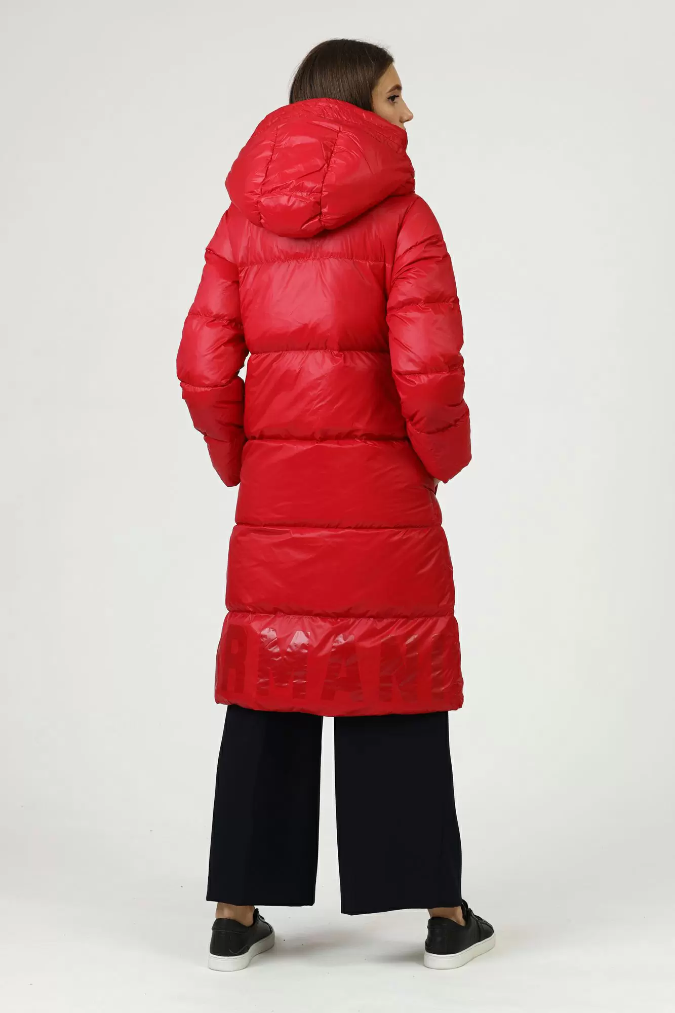 6HYK19_YNLLZ пальто пуховое armani exchange 