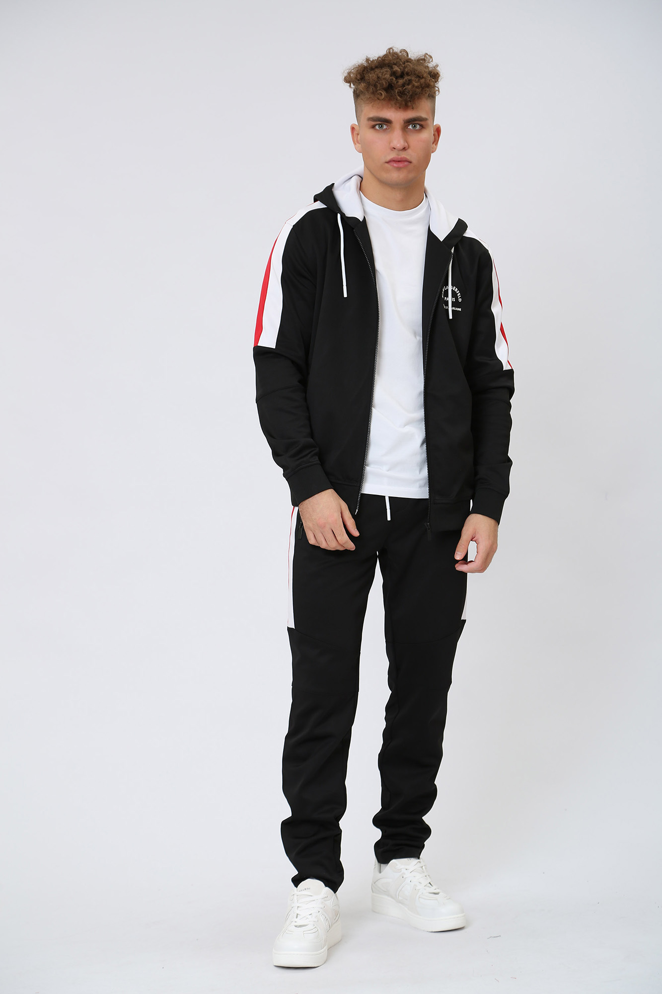 532905_705430 Толстовка с капюшоном Karl Lagerfeld Черный