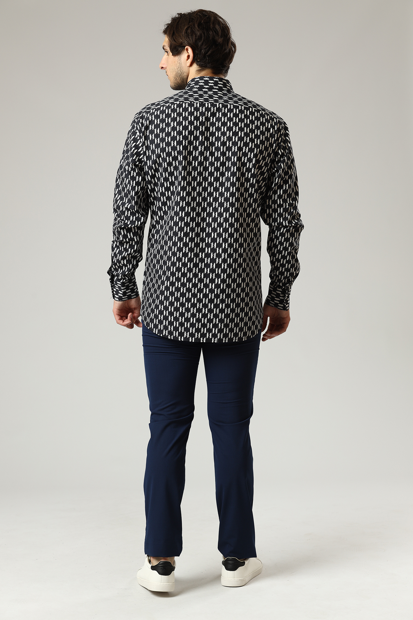 521813_265840 Брюки 5-карманные  Karl Lagerfeld Синий