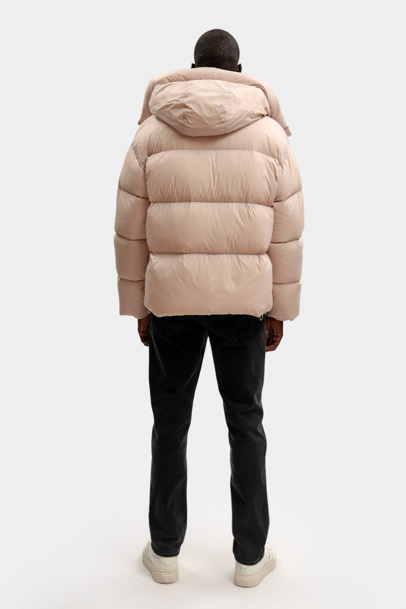 XM001115_AF16589 Куртка пуховая Armani Exchange Бежевый