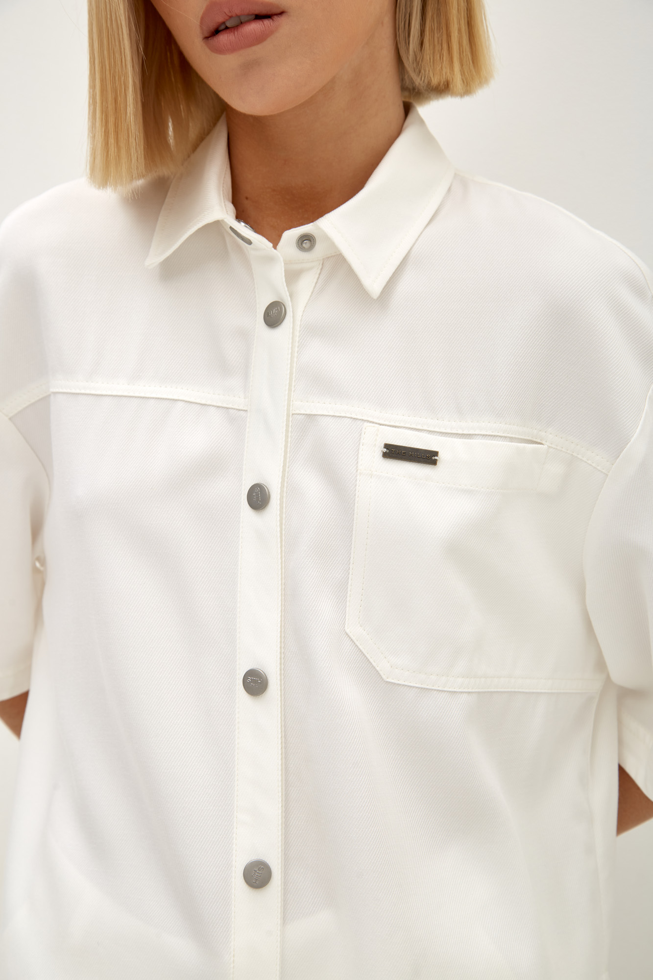 W-241-TH-56-1032 рубашка к/рукав   the hills 