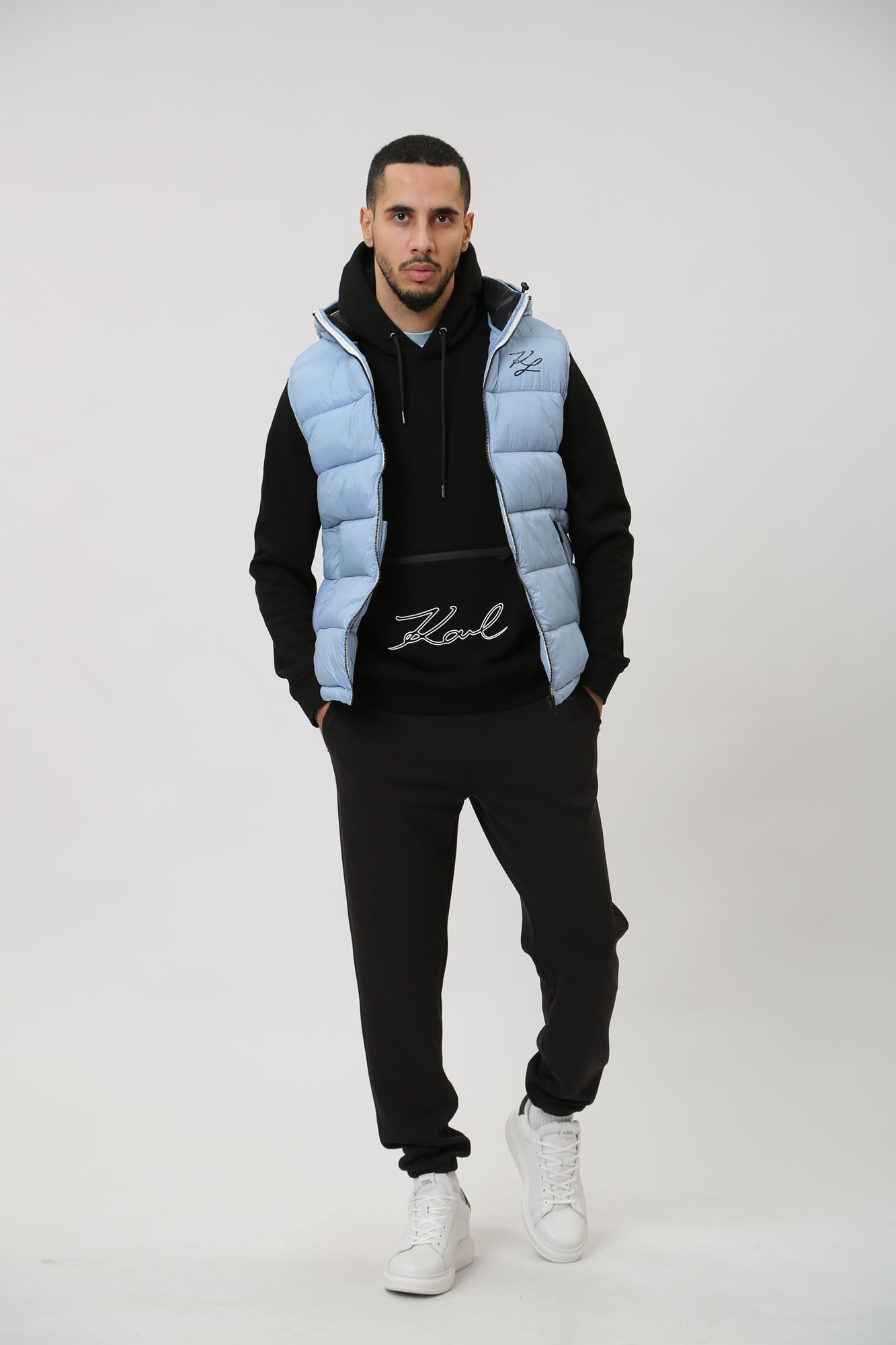 541590_505091 Жилет Karl Lagerfeld Голубой