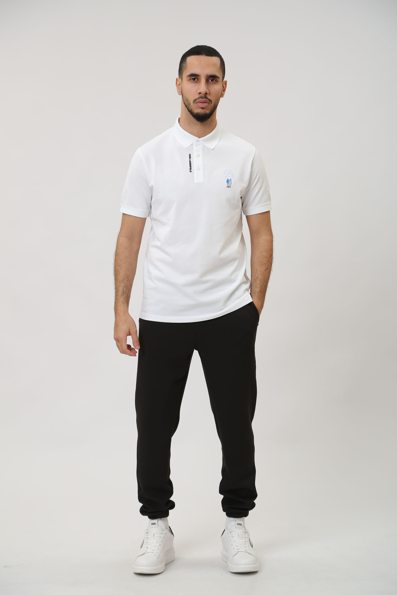 541233_745401 Поло Karl Lagerfeld Белый