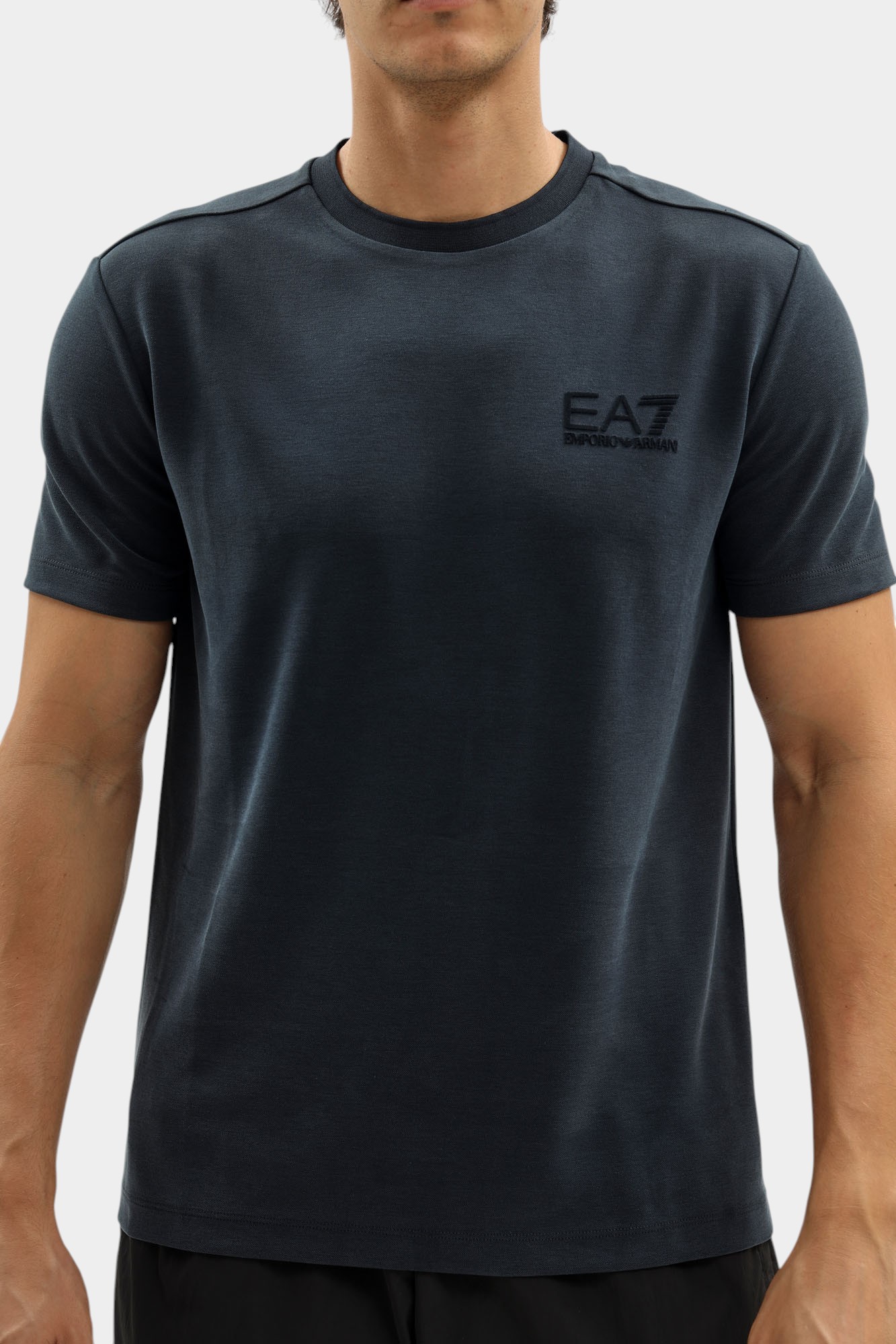7M000756_AF13862 Футболка EA7 Голубой