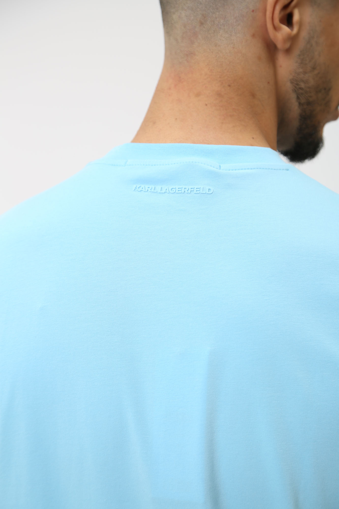 542221_755051 Футболка Karl Lagerfeld Голубой