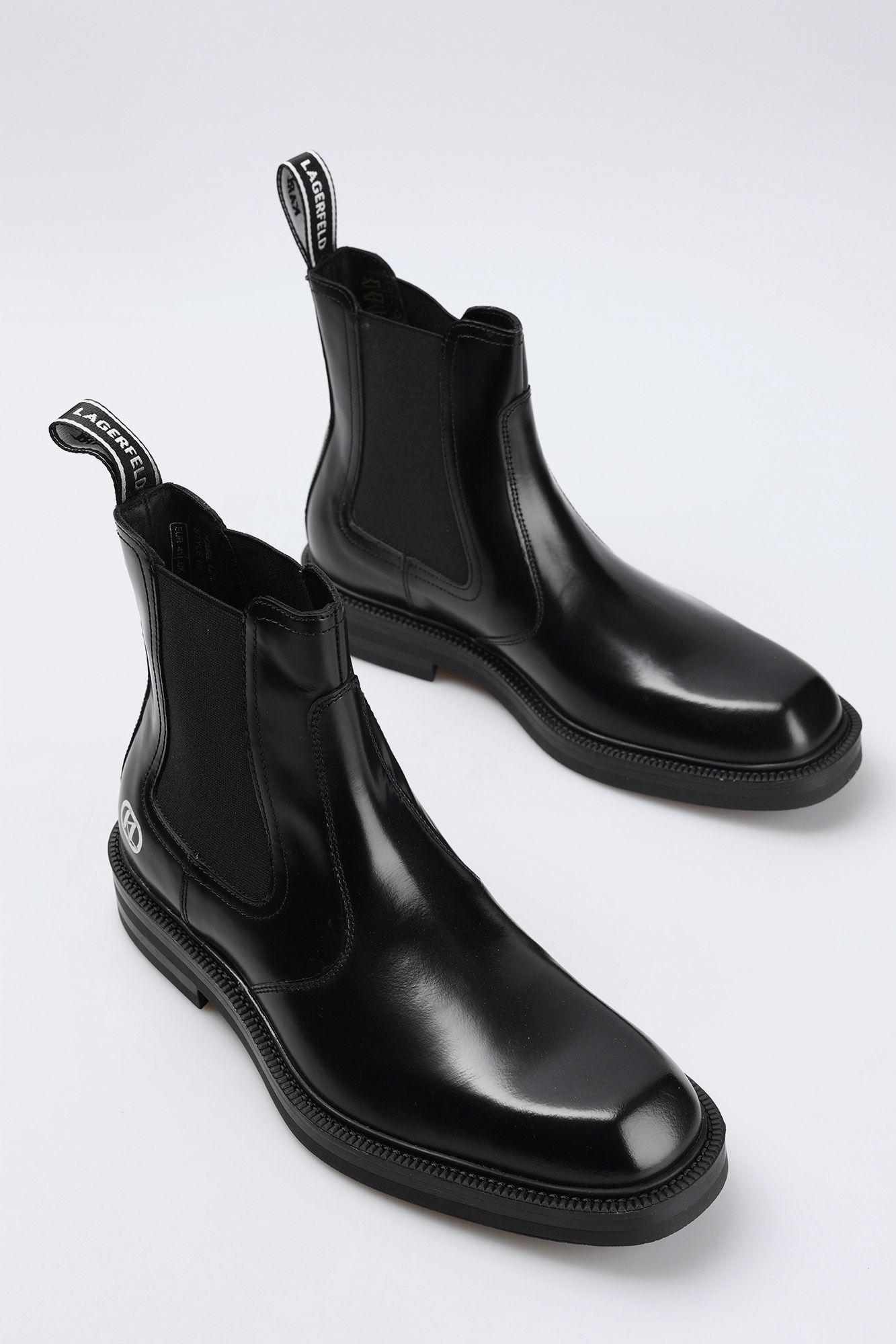 533480_855001 Ботинки челси Karl Lagerfeld Черный