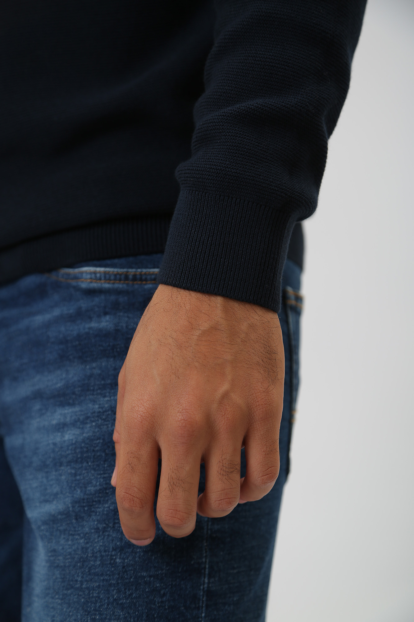 1014115 Джемпер Mustang Синий