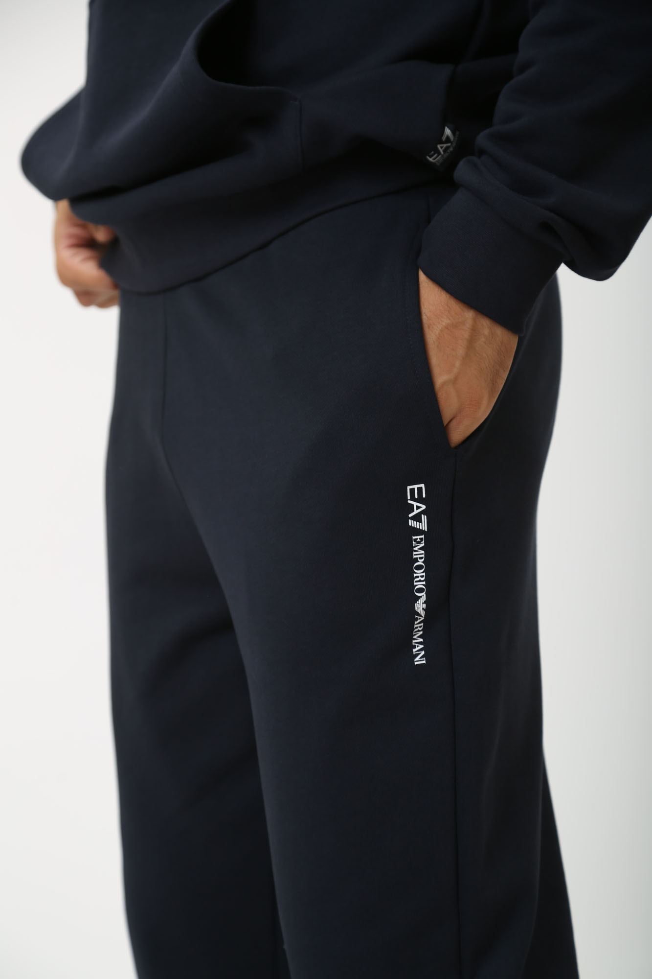 6DUP57_PJTKZ_1562 Брюки спортивные EA7 Синий