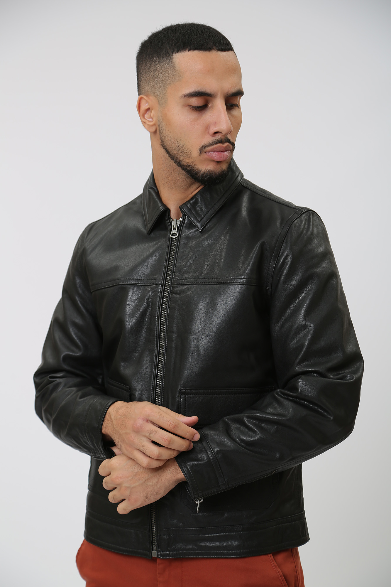 PM402833 Куртка кожаная Pepe Jeans Черный