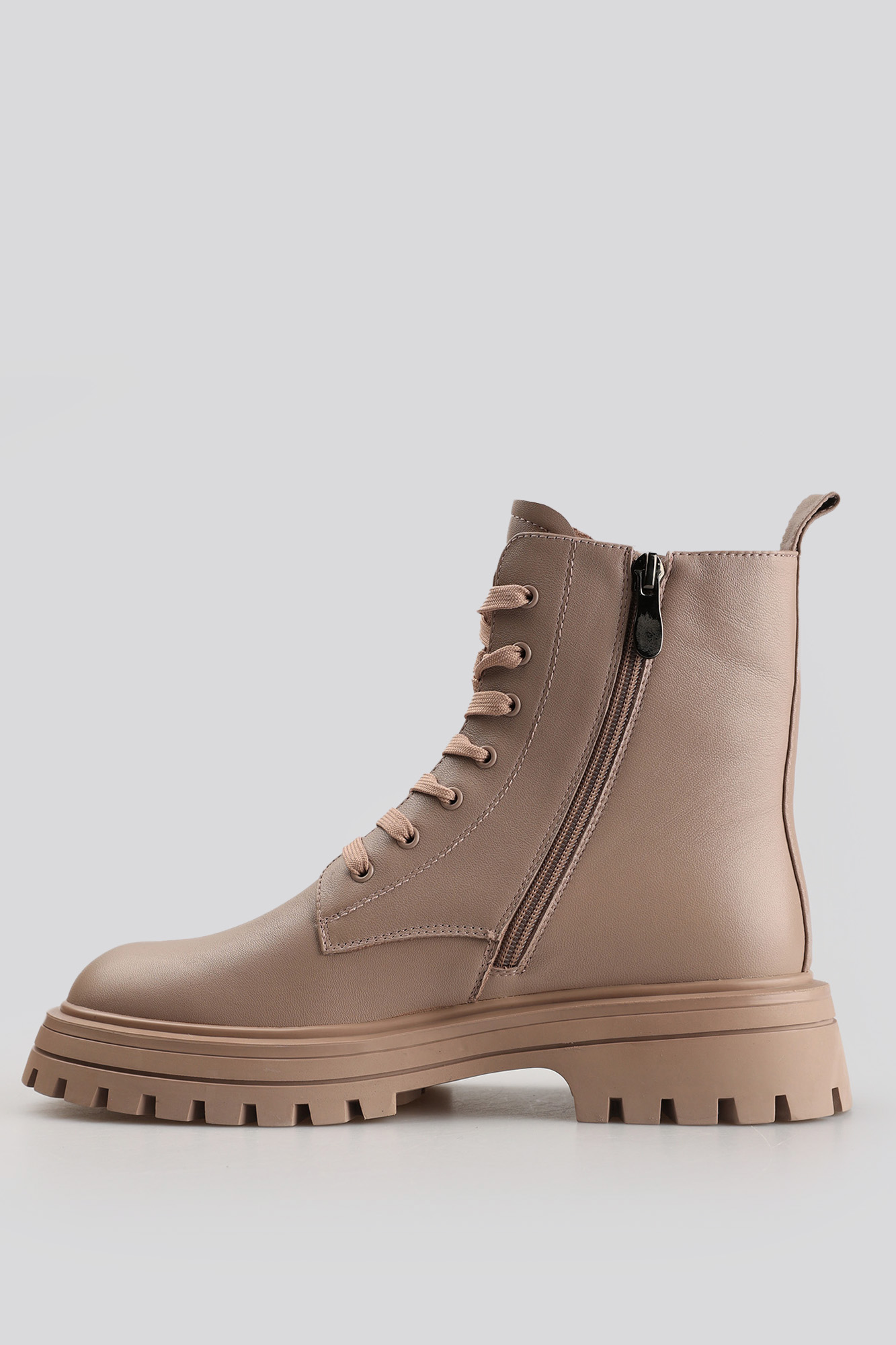 MC12118-WT/8 текстиль Ботинки жен кожа темн.беж. Ботинки Marc Cony Бежевый