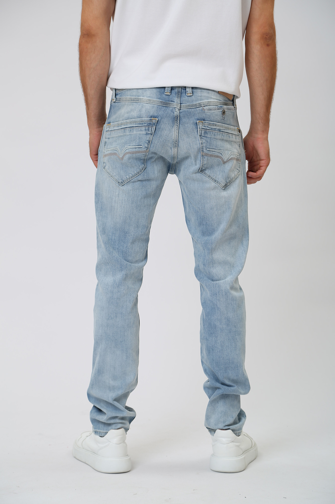 PM206325PD8 Брюки джинсовые Pepe Jeans Голубой