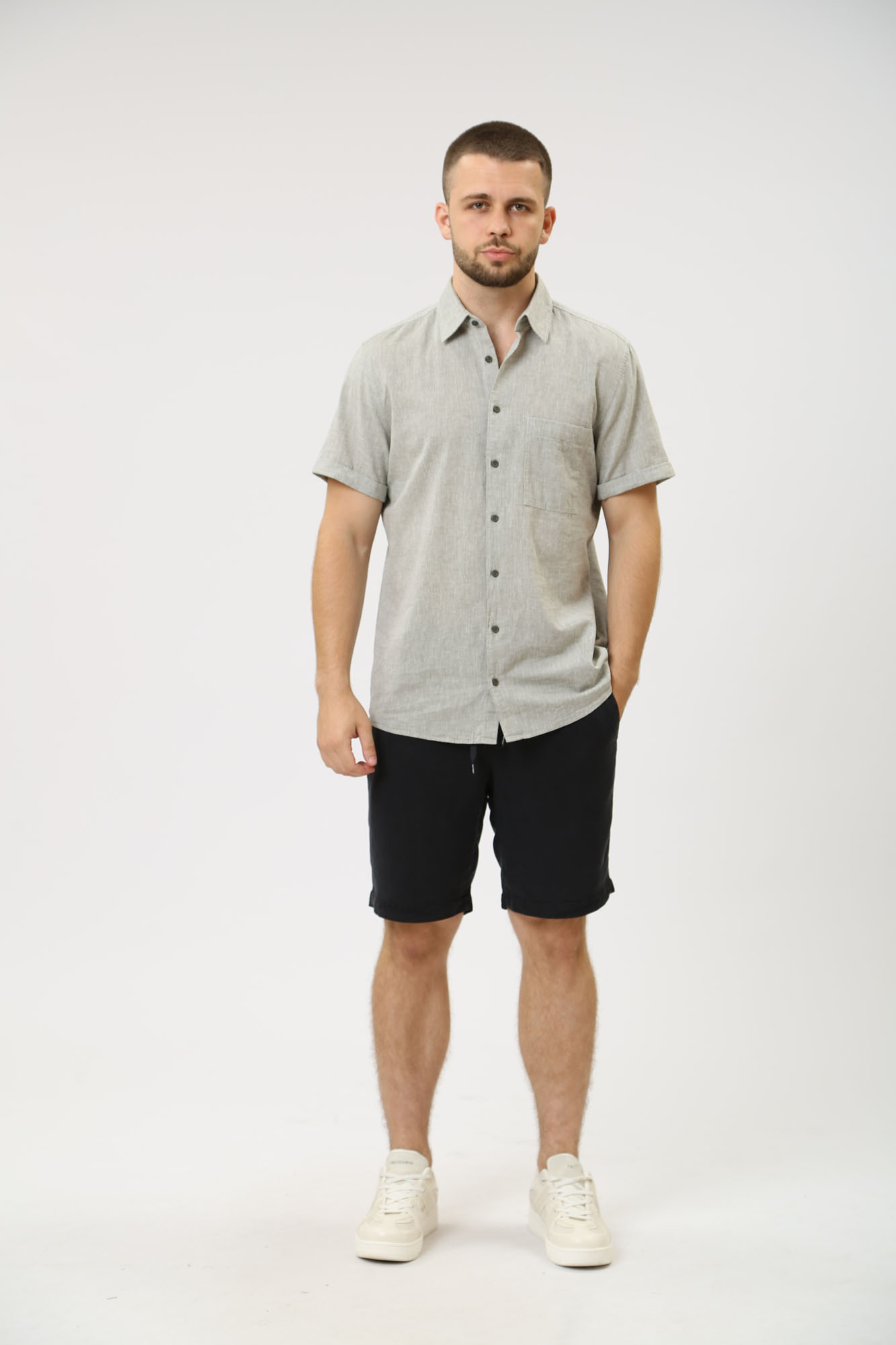 30041753_10015385 Шорты Strellson Синий