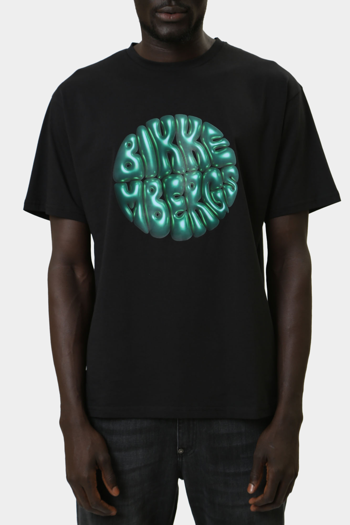 BMT0595 Футболка Bikkembergs Черный