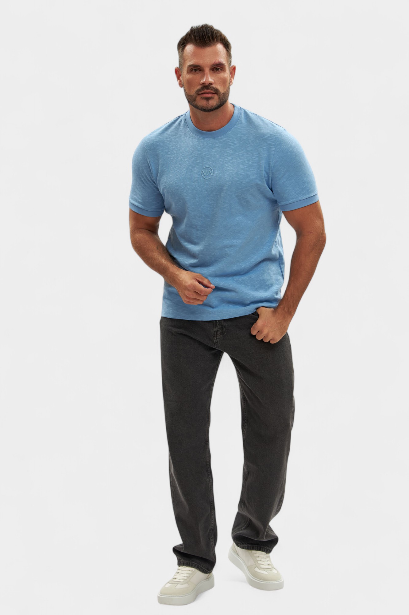 VM-ERK-22-565 Футболка Van Mich Синий