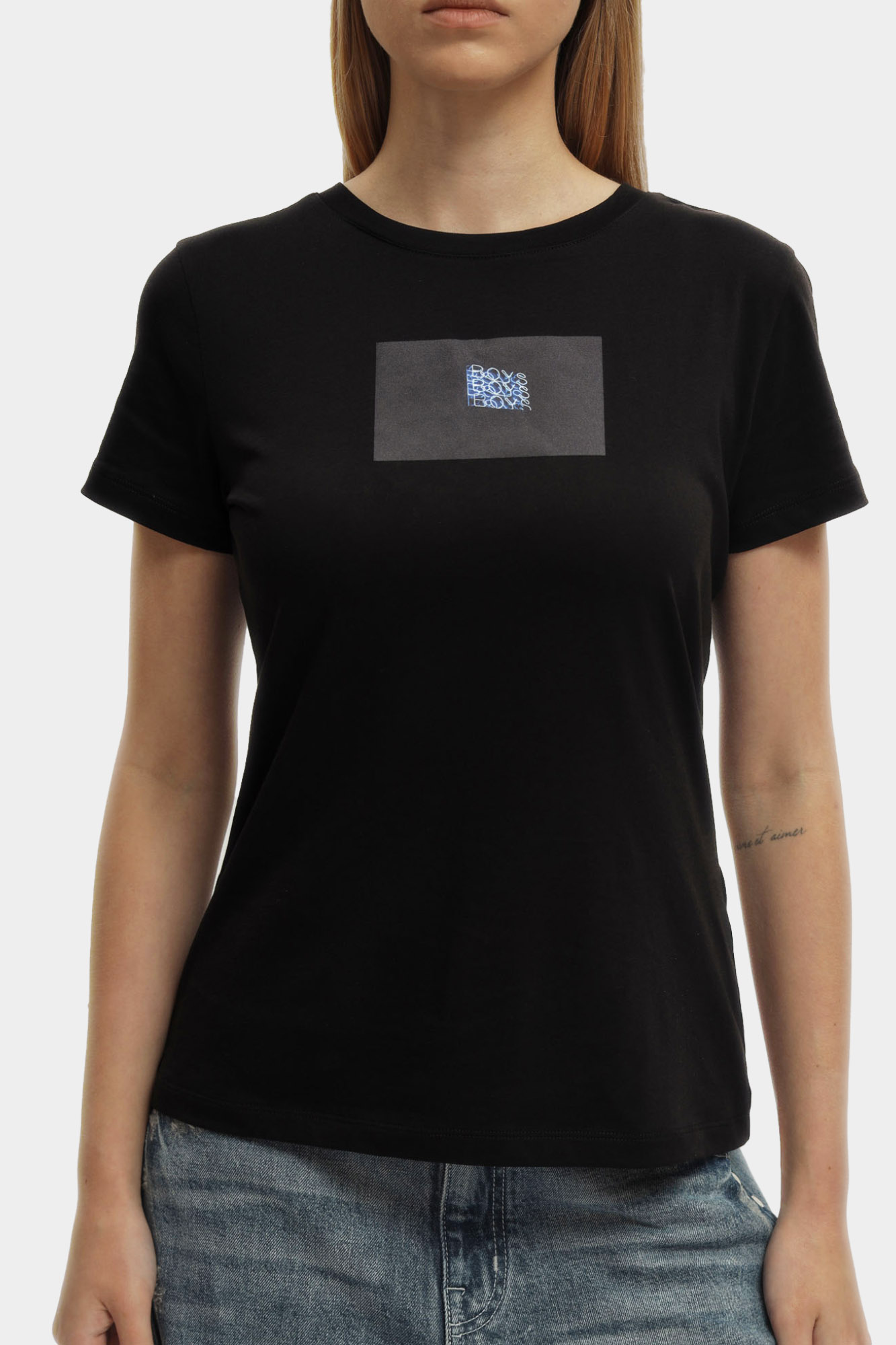 XW000547_AF10359 футболка armani exchange 