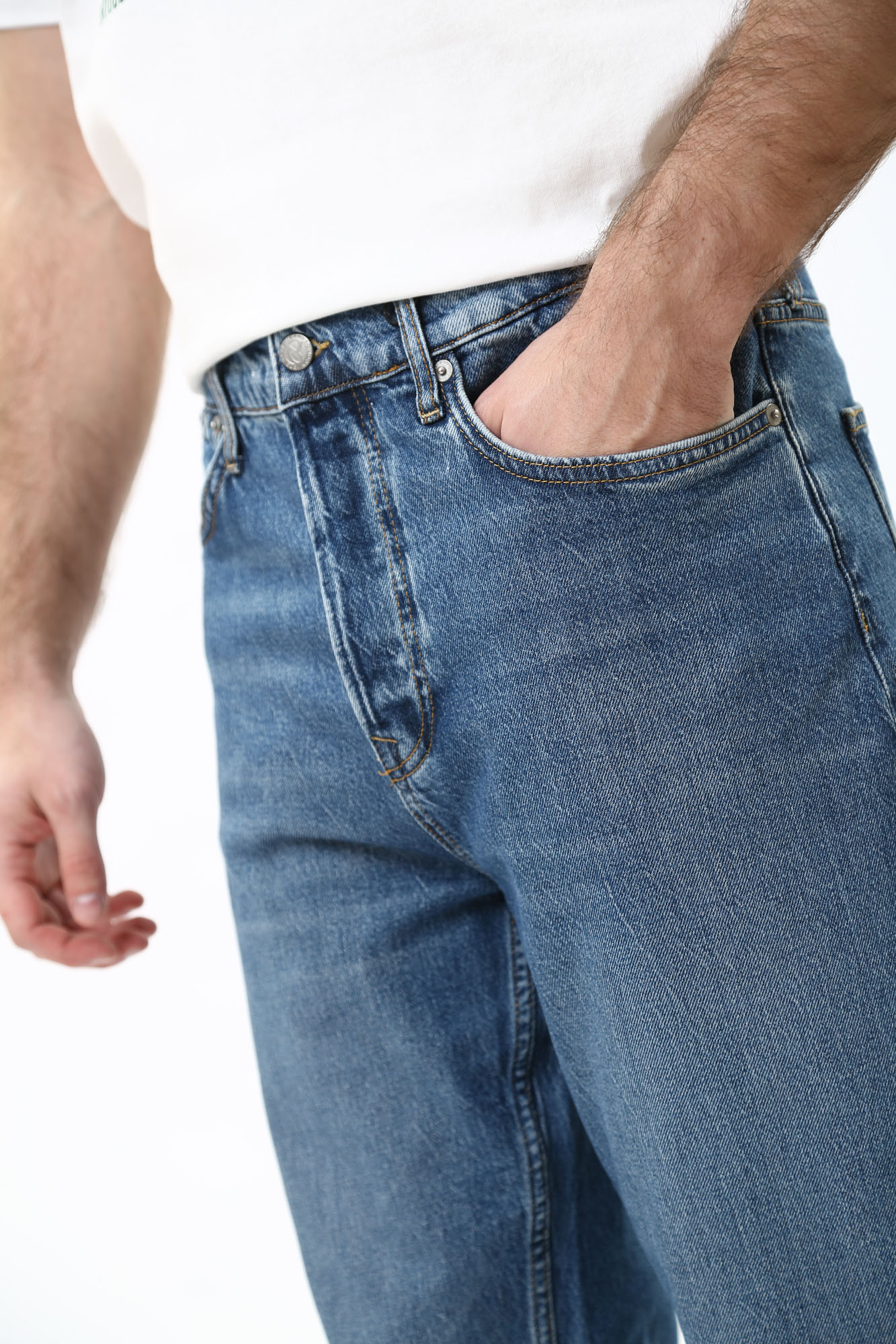 PM207402 Джинсы LOOSE STRAIGHT JEANS  Pepe Jeans Синий