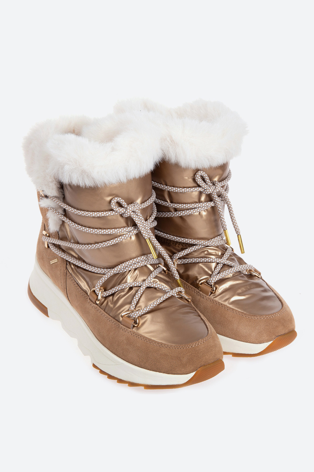 D16HXC022FU Ботинки Geox Золотой