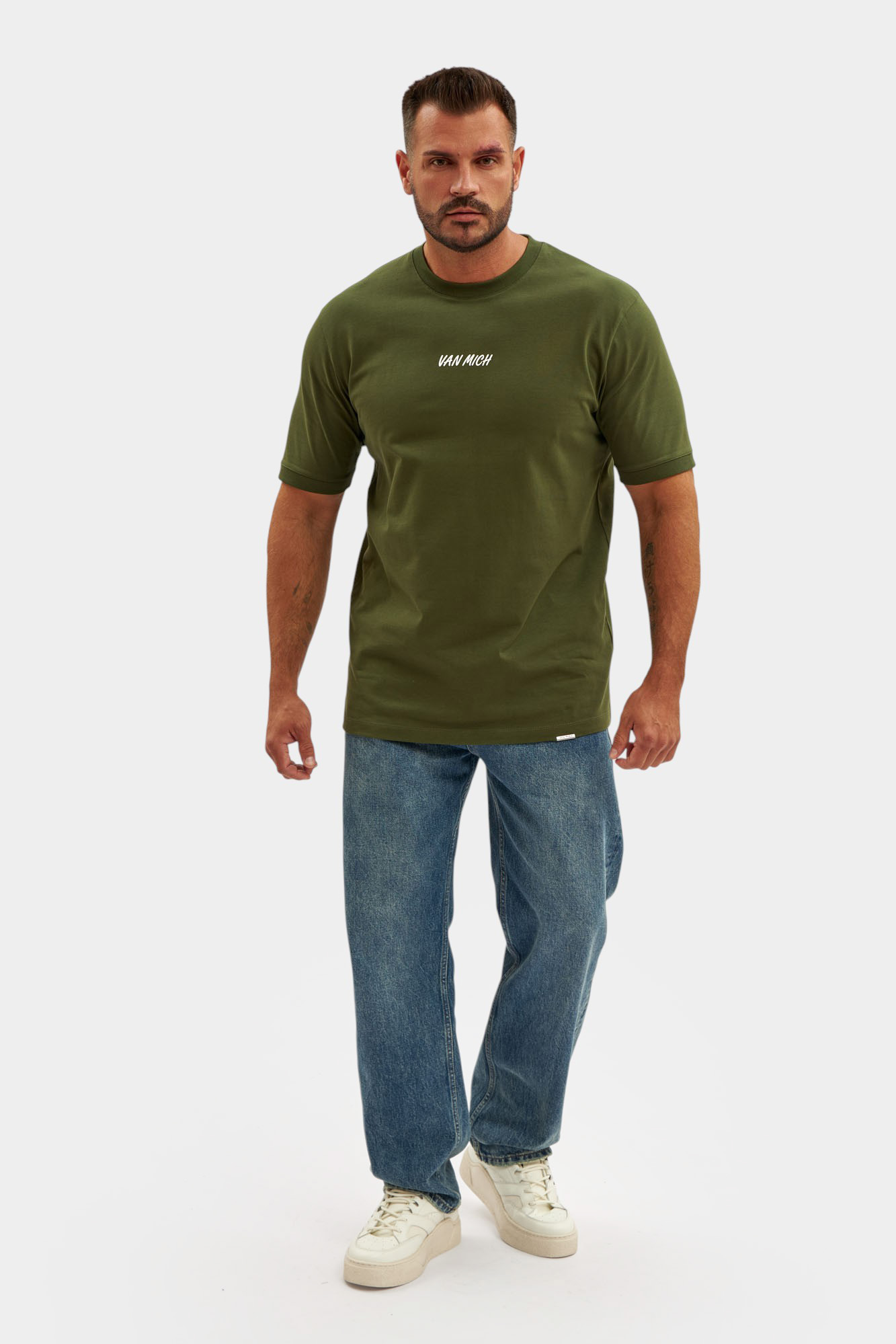 VM-ERK-22-575 Футболка Van Mich Хаки