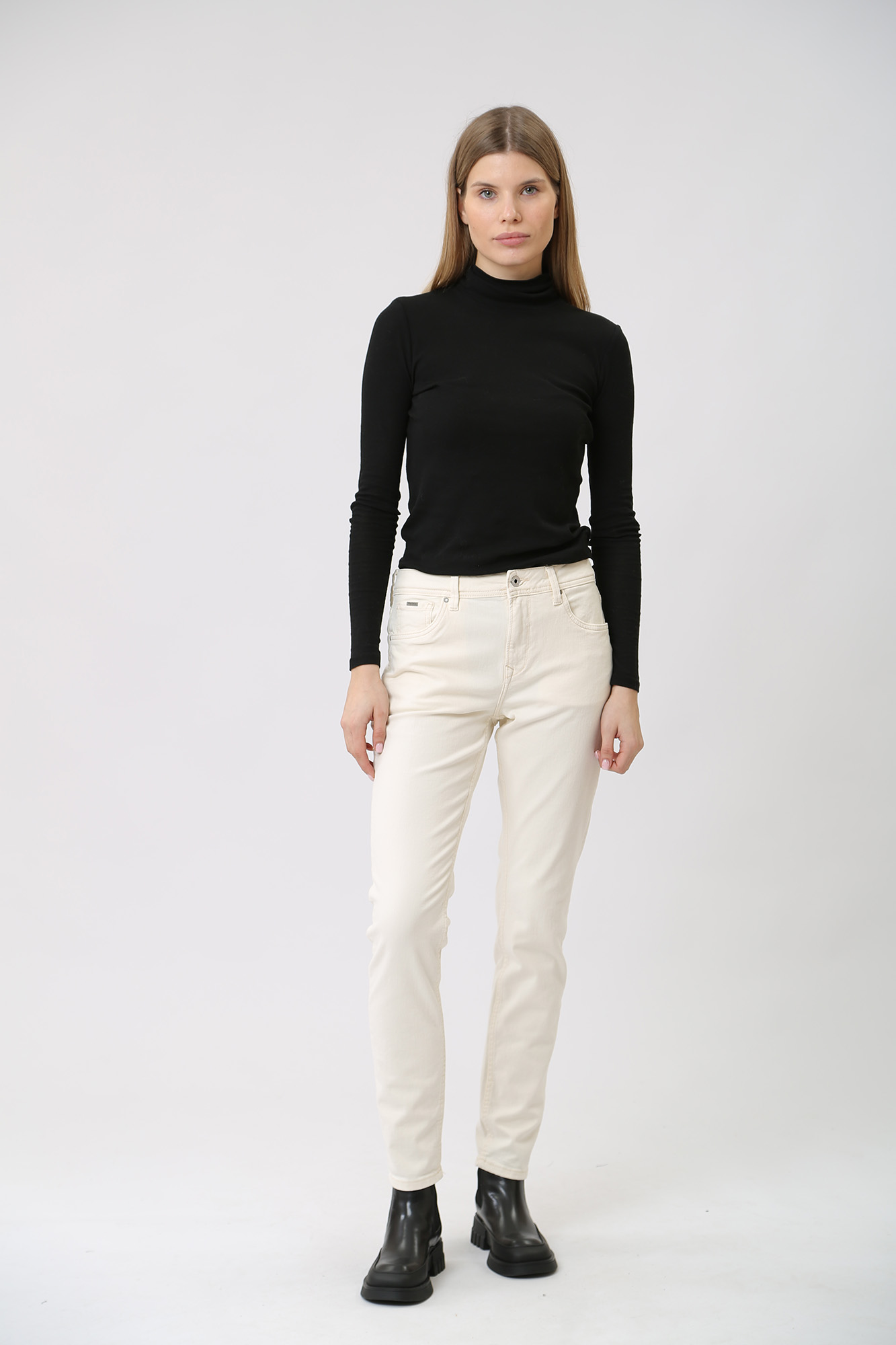 PL204591WI5 джинсы tapered jeans hw  pepe jeans 