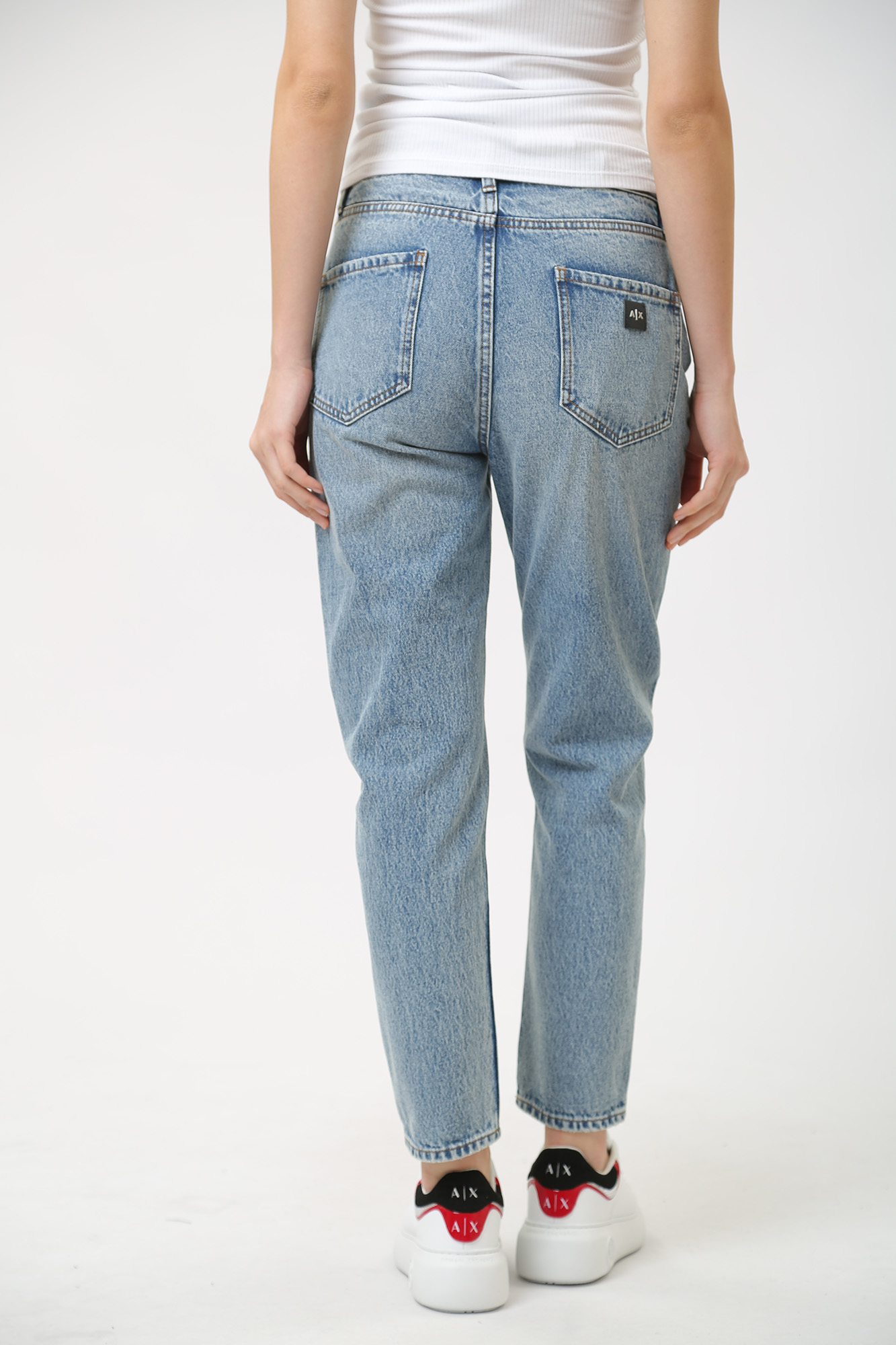 3DYJ16_Y14BZ брюки джинсовые armani exchange 