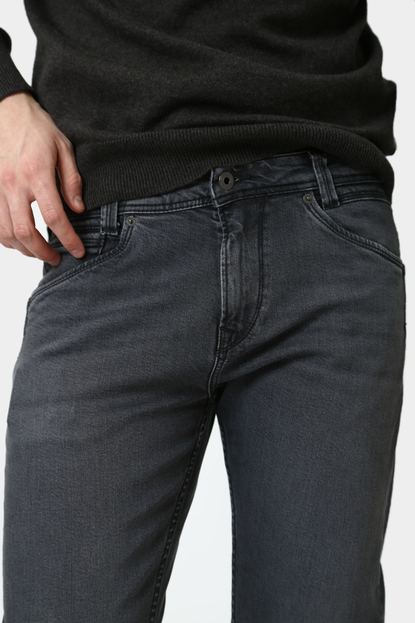 PM207391UM5 Брюки джинсовые Pepe Jeans Серый