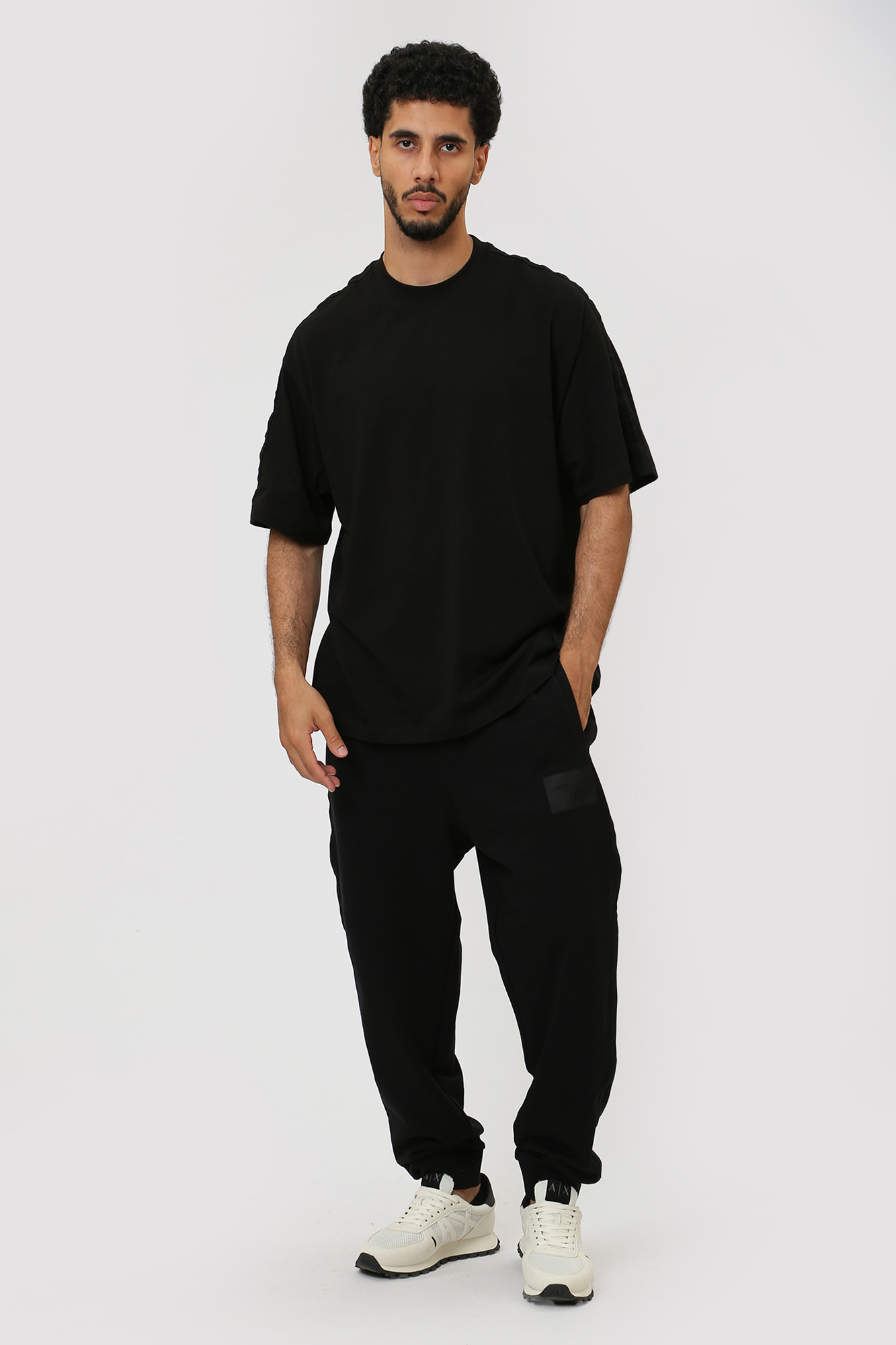 6RZPLM_ZJ4XZ Брюки спортивные Armani Exchange Черный