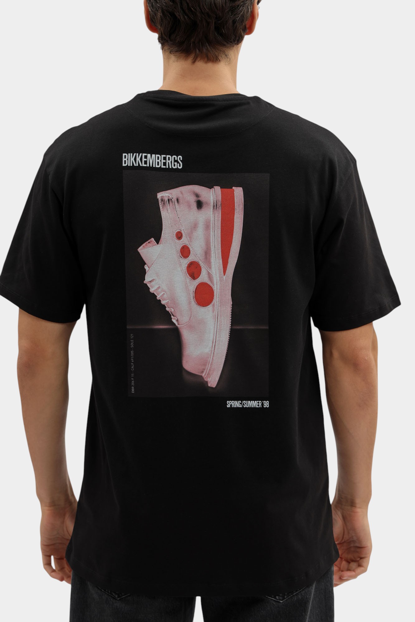 BMT1226 Футболка Bikkembergs Черный