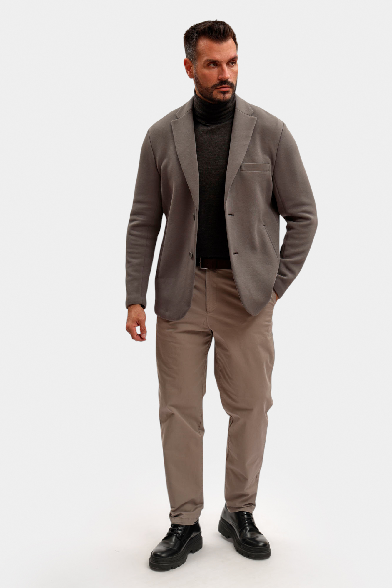 XM001016_AF16222 Пиджак Armani Exchange Серый