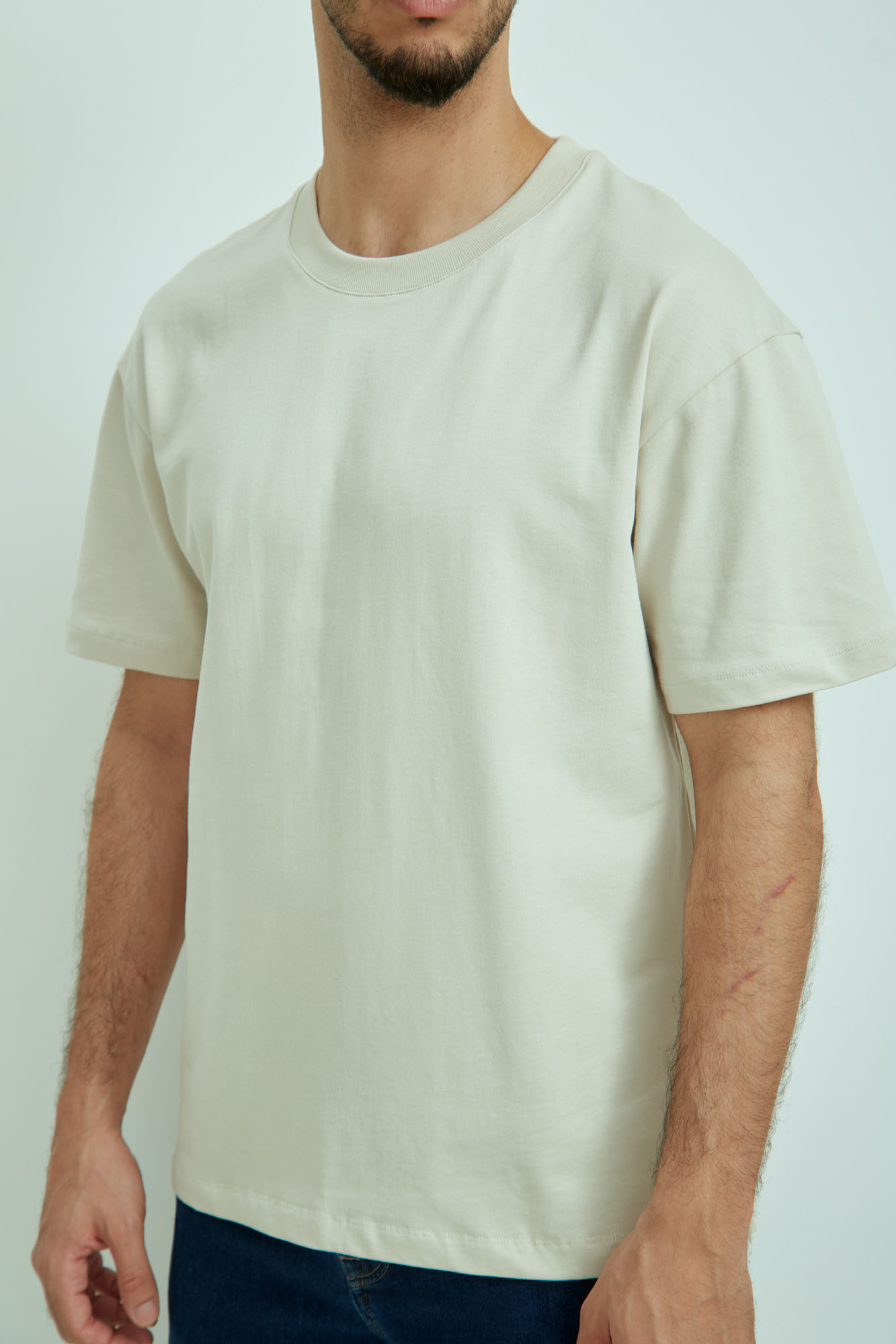 VM-ERK-22-060 Футболка Van Mich Бежевый