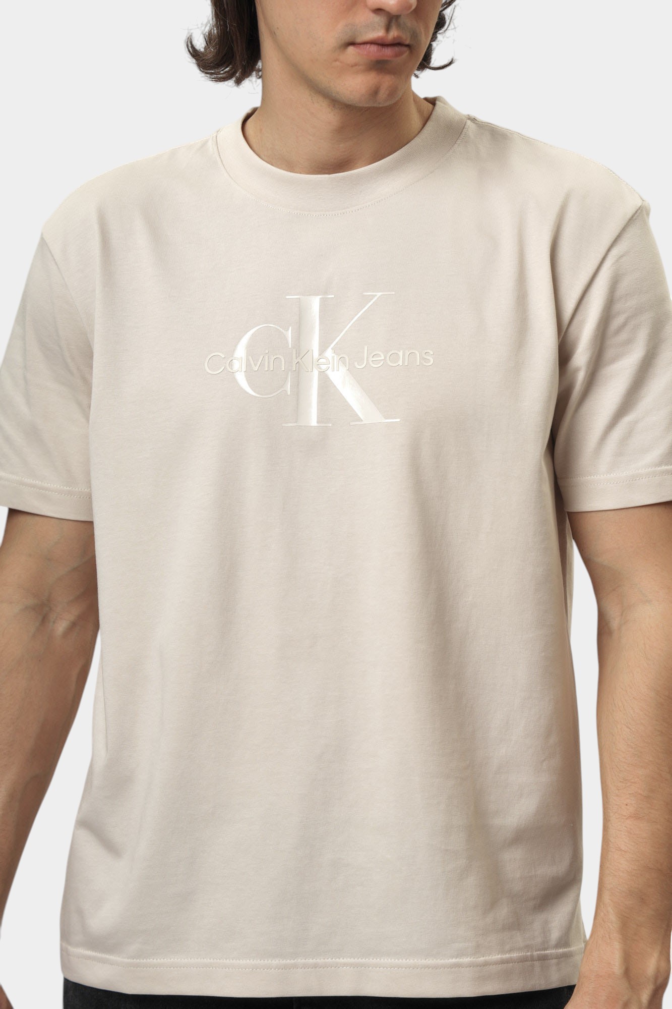 J30J327109 Футболка Calvin Klein Jeans Белый