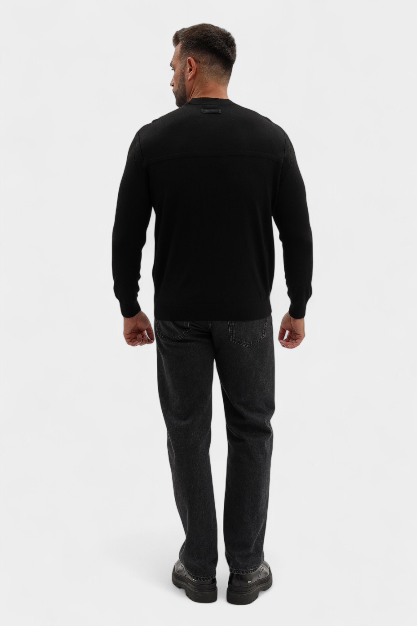 XM001878_AF11982 Джемпер Armani Exchange Черный