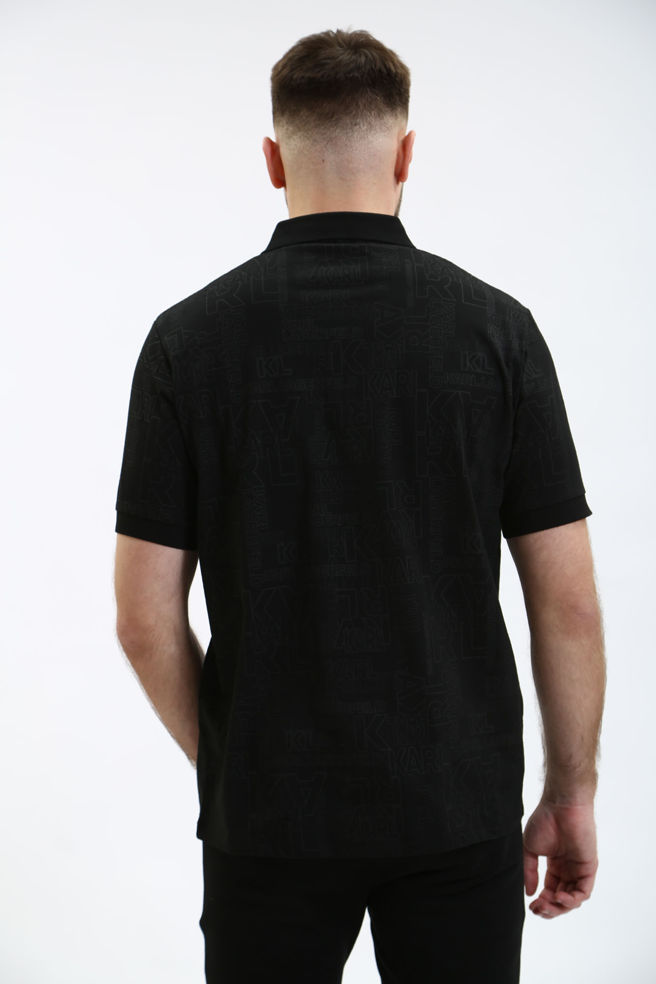 541224_745082 Поло Karl Lagerfeld Черный
