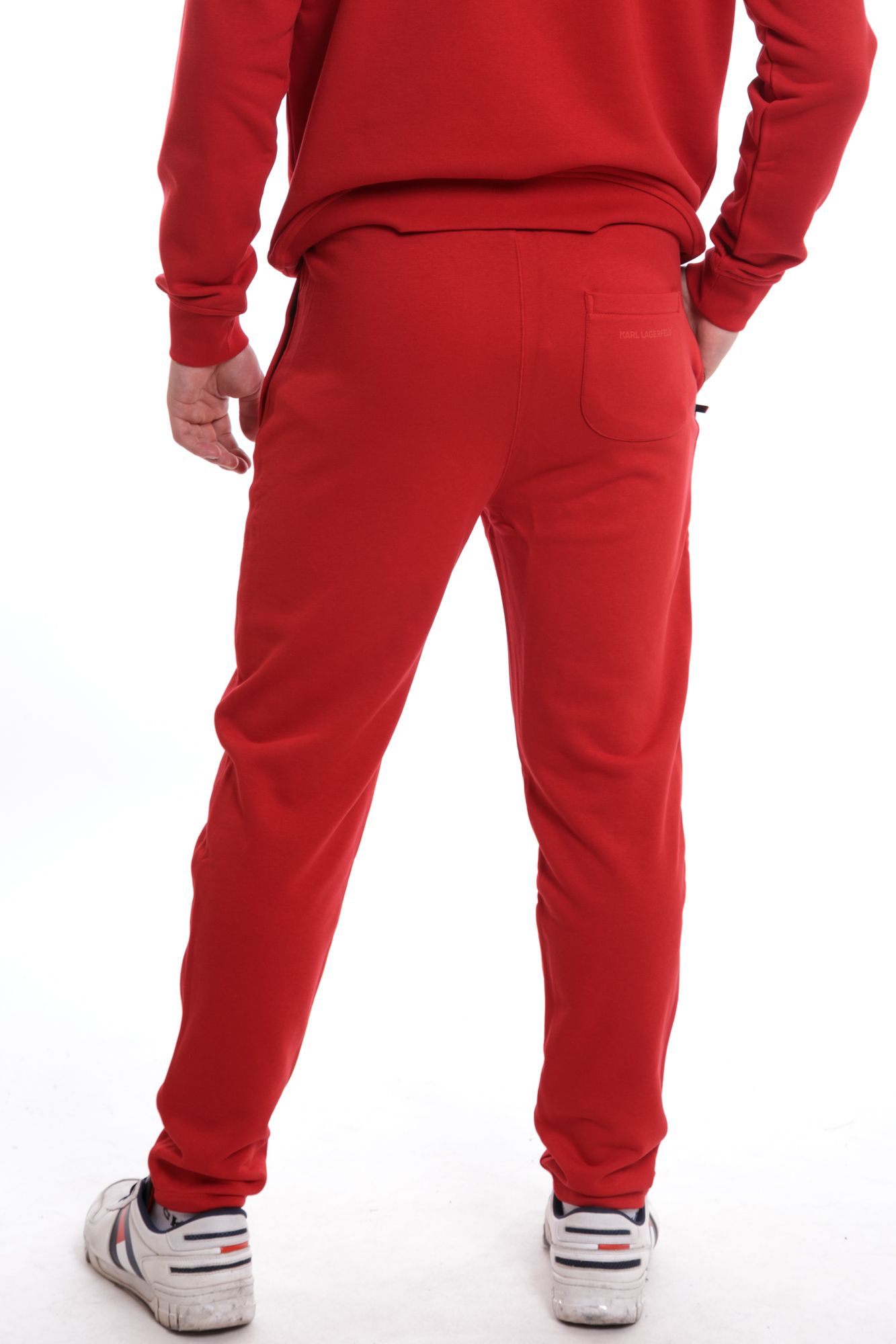512900_705080 Брюки спортивные джоггеры Karl Lagerfeld Красный