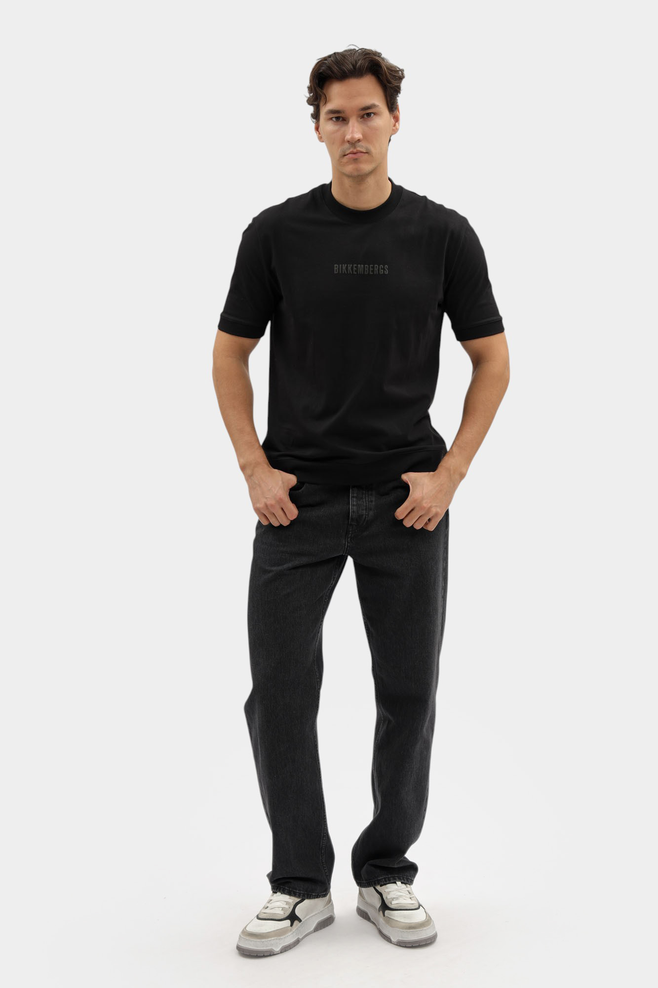 BMT1231 Футболка Bikkembergs Черный