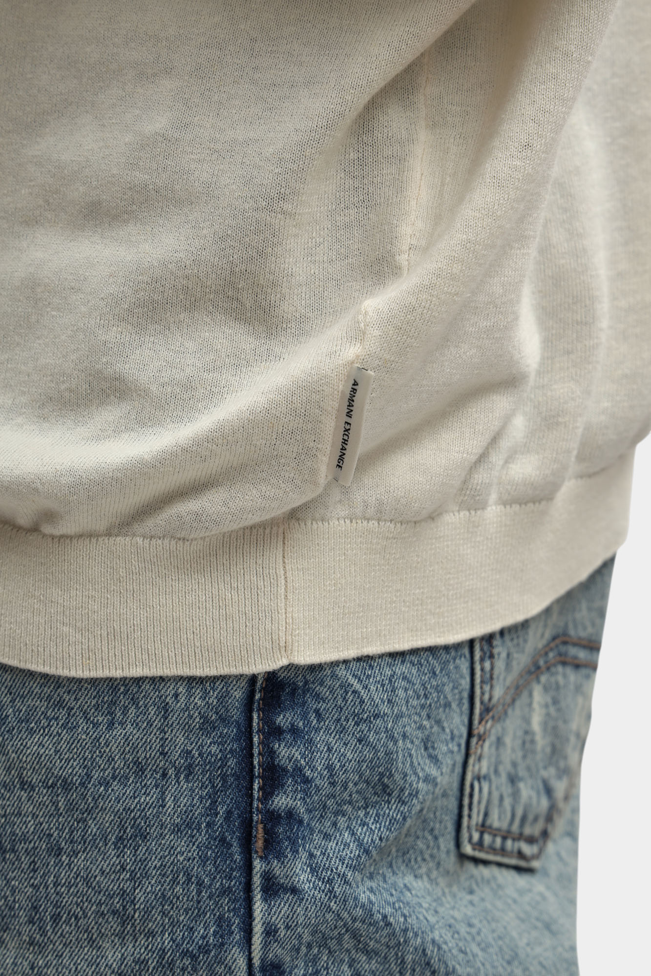 XM002151_AF22062 Поло Armani Exchange Бежевый