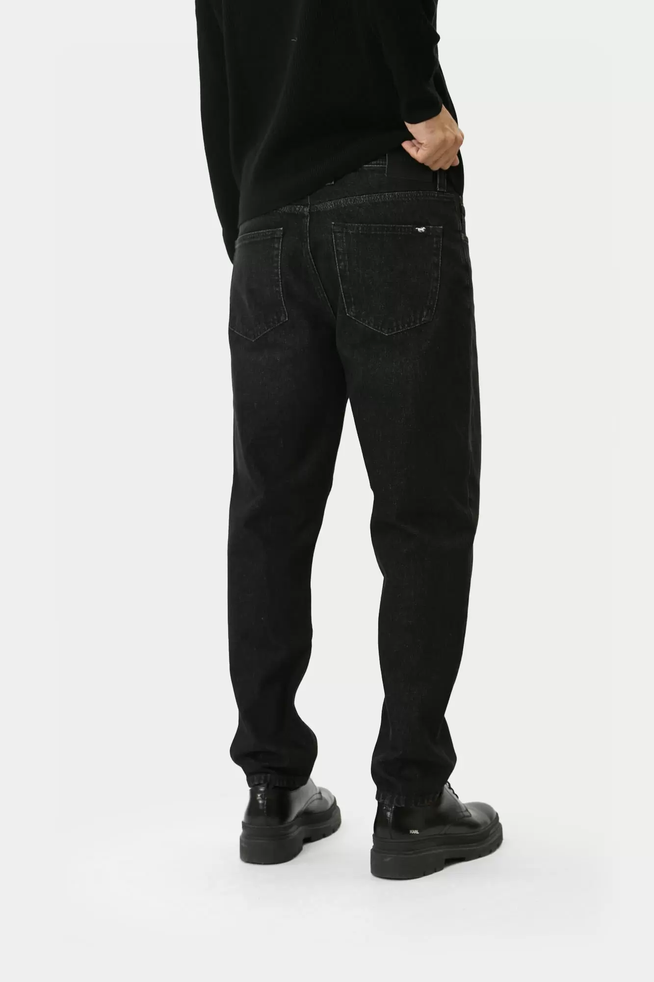 1015512-4000 Брюки джинсовые Mustang Черный