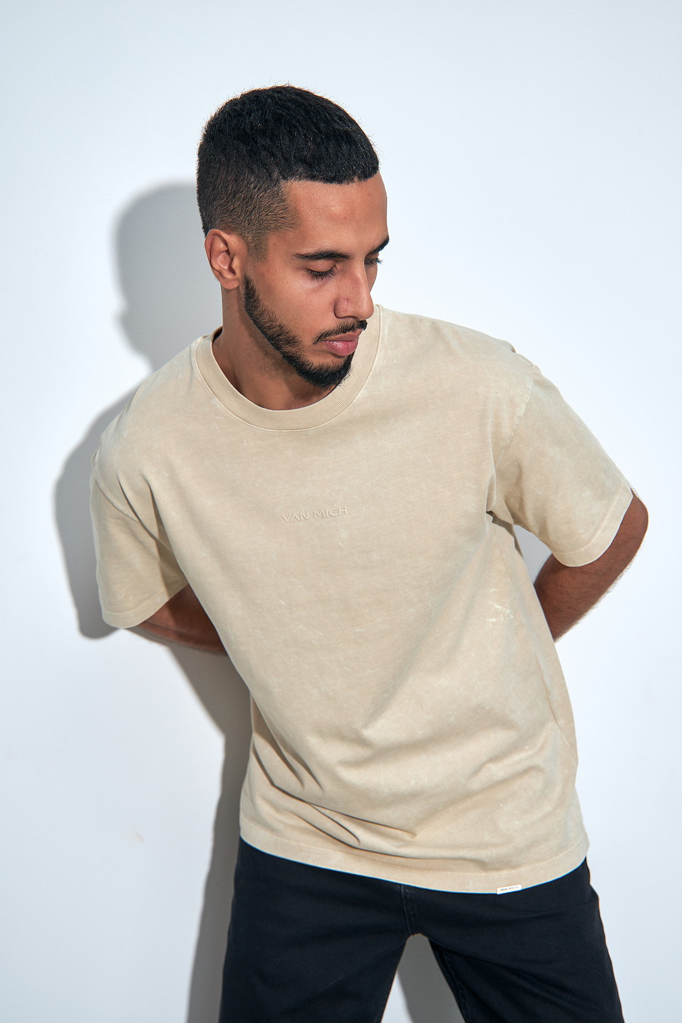 VM-232-22-016 Футболка Van Mich Бежевый
