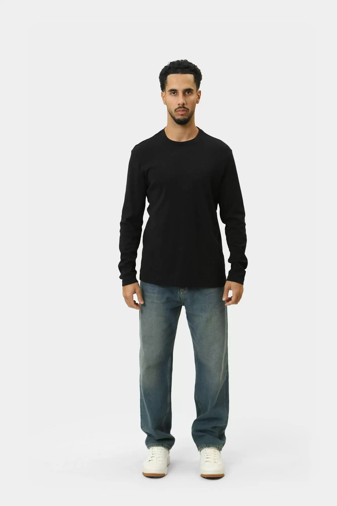 1015674 Лонгслив Mustang Черный