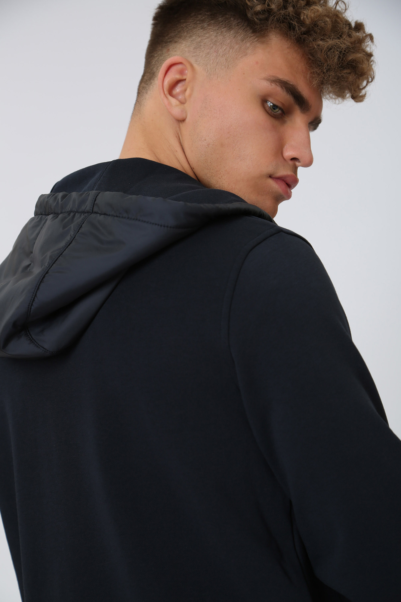 531900_705083 Толстовка с капюшоном Karl Lagerfeld Синий