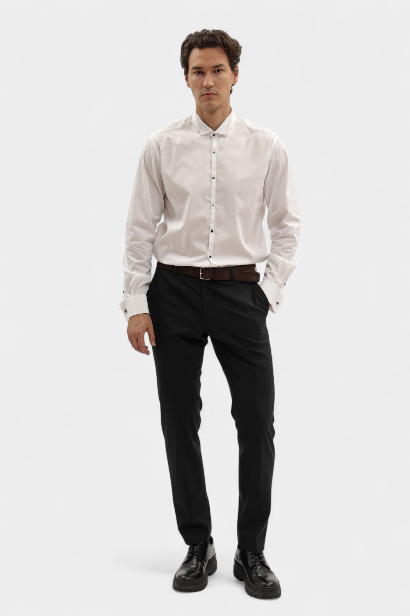 500699_605006 Рубашка с длинным рукавом Karl Lagerfeld Белый