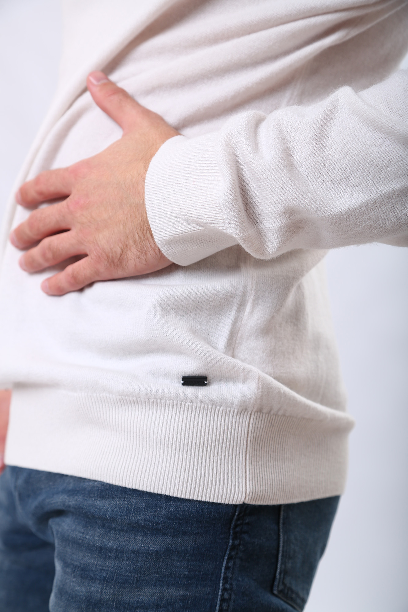 30032752_10012101 Свитшот Strellson Серый