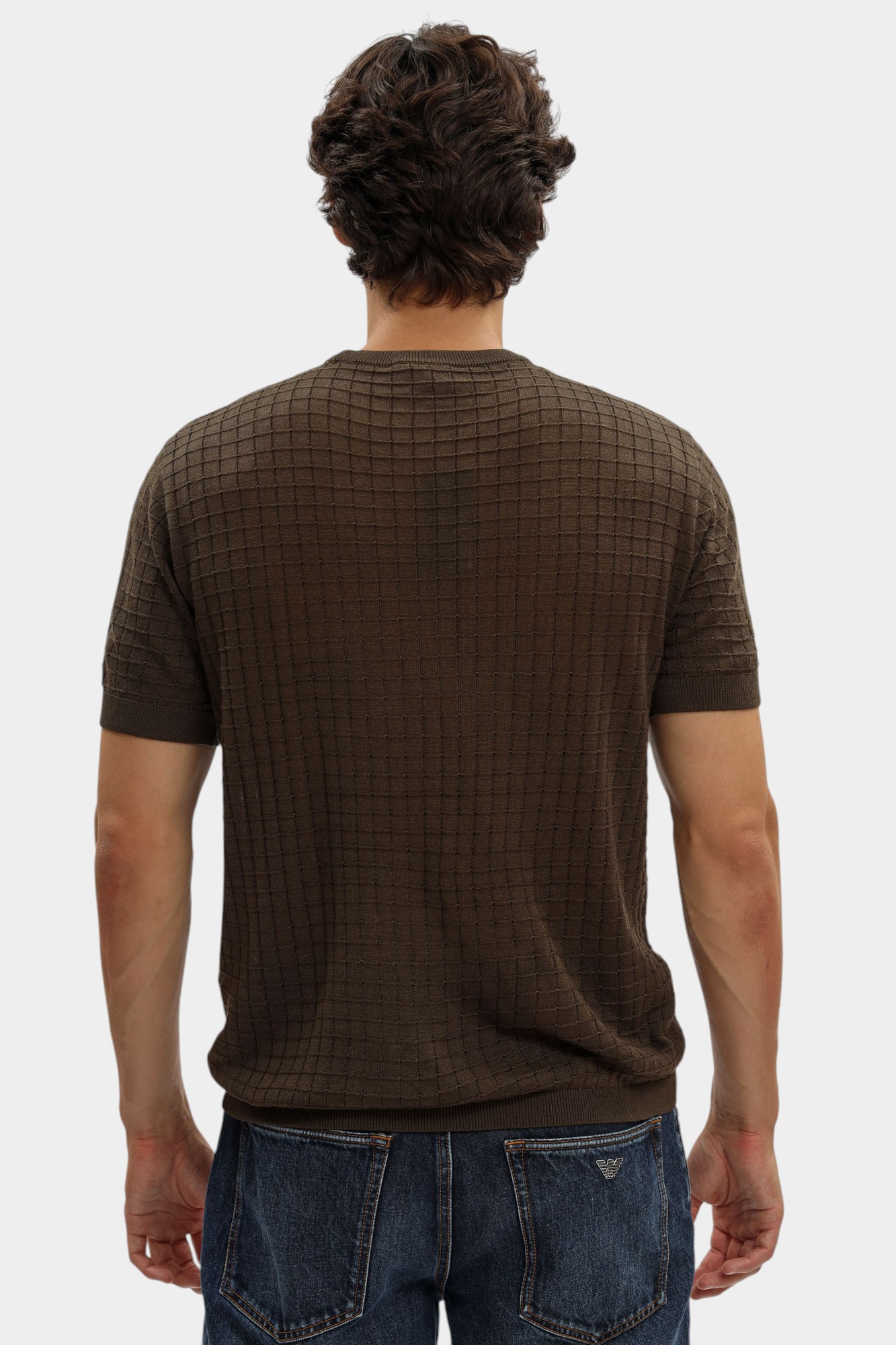 EM003504_ AF14113 Футболка Emporio Armani Зеленый