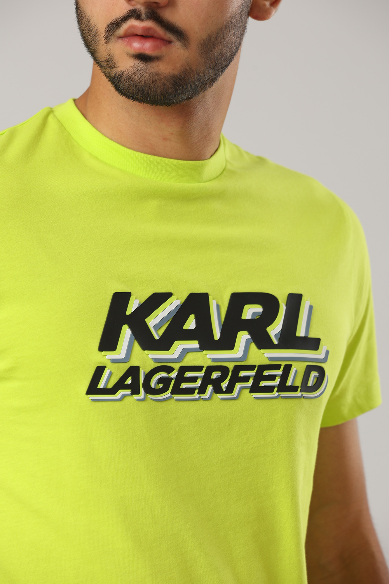 523224_755080 Футболка Karl Lagerfeld Салатовый