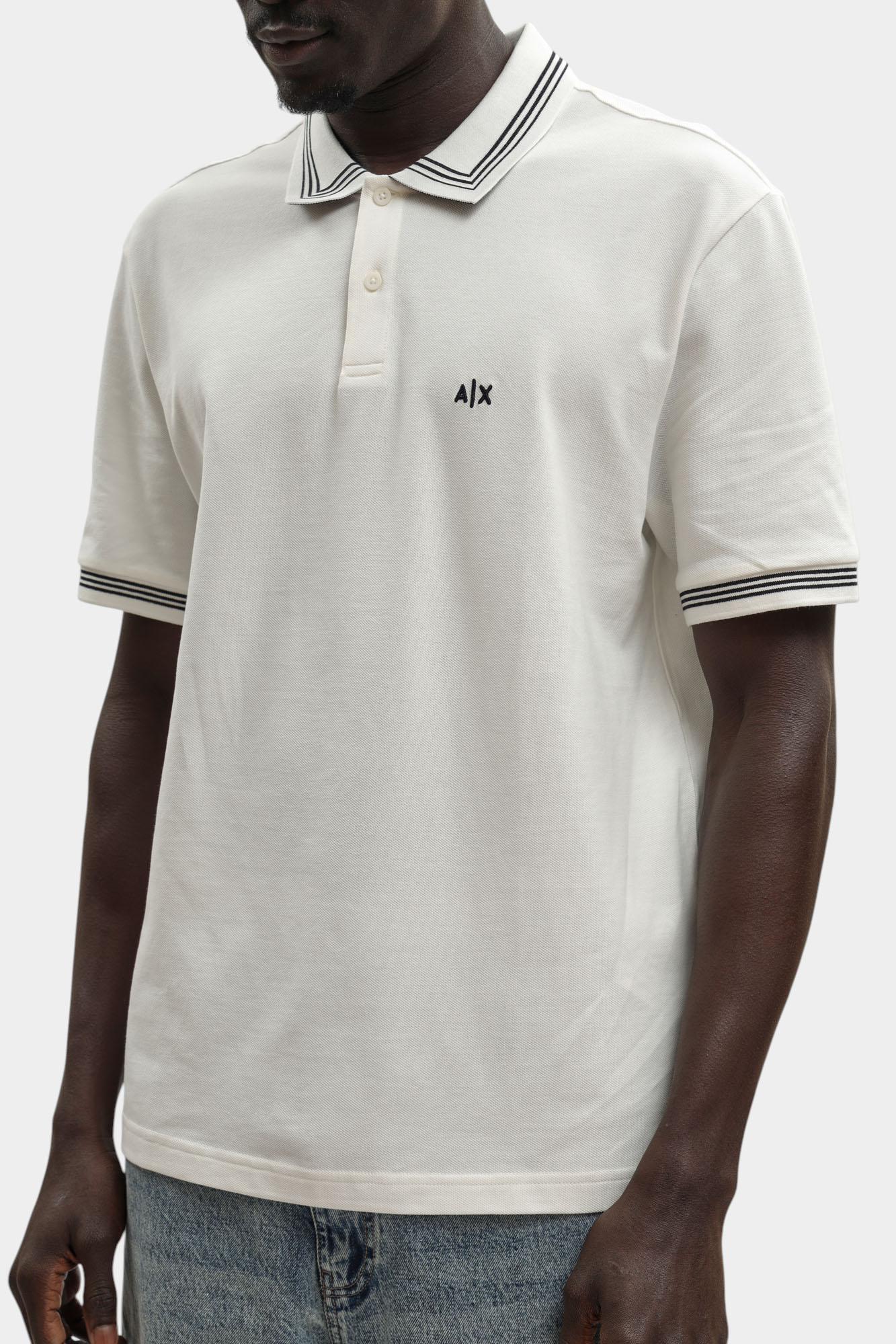 XM002343_AF10366 Поло Armani Exchange Белый