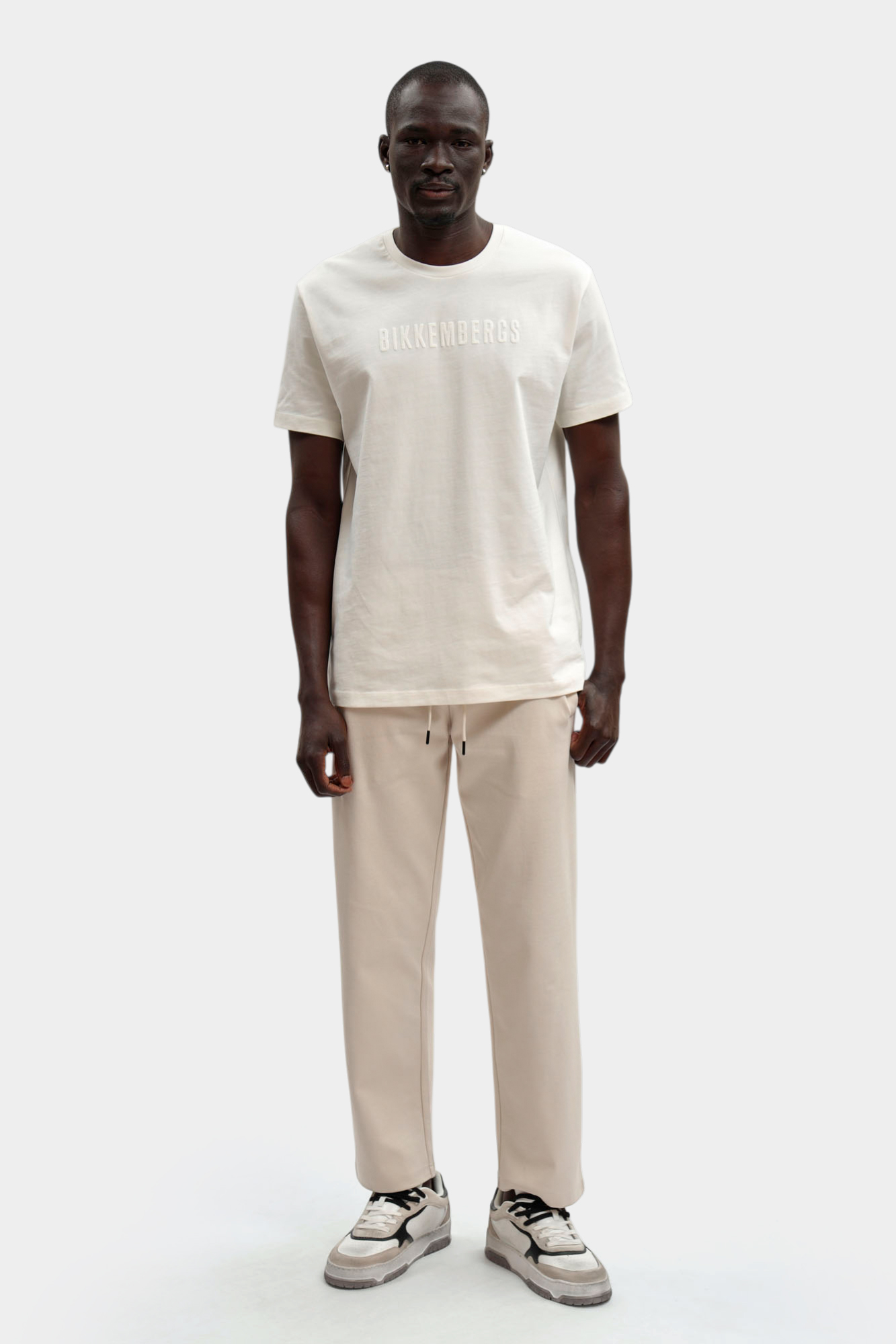 BMT1584 Футболка Bikkembergs Белый